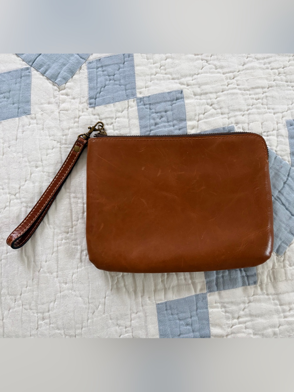 Patricia Nash Leather Wristlet